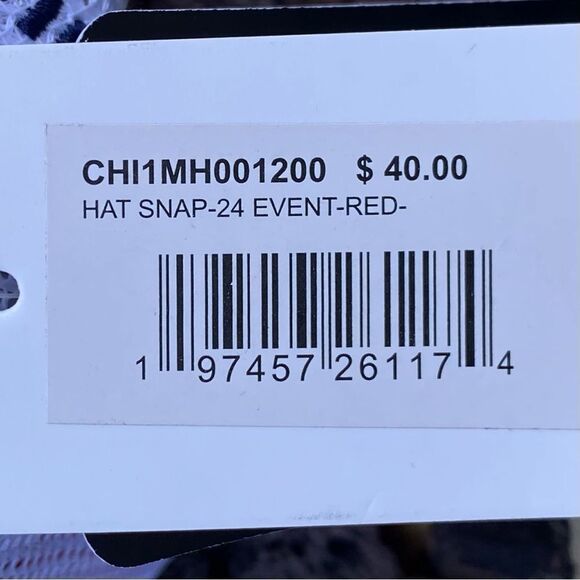 NWT New NASCAR Chicago Street Race Grant Park 165 Red/White Baseball Cap/Hat OS - Picture 9 of 10